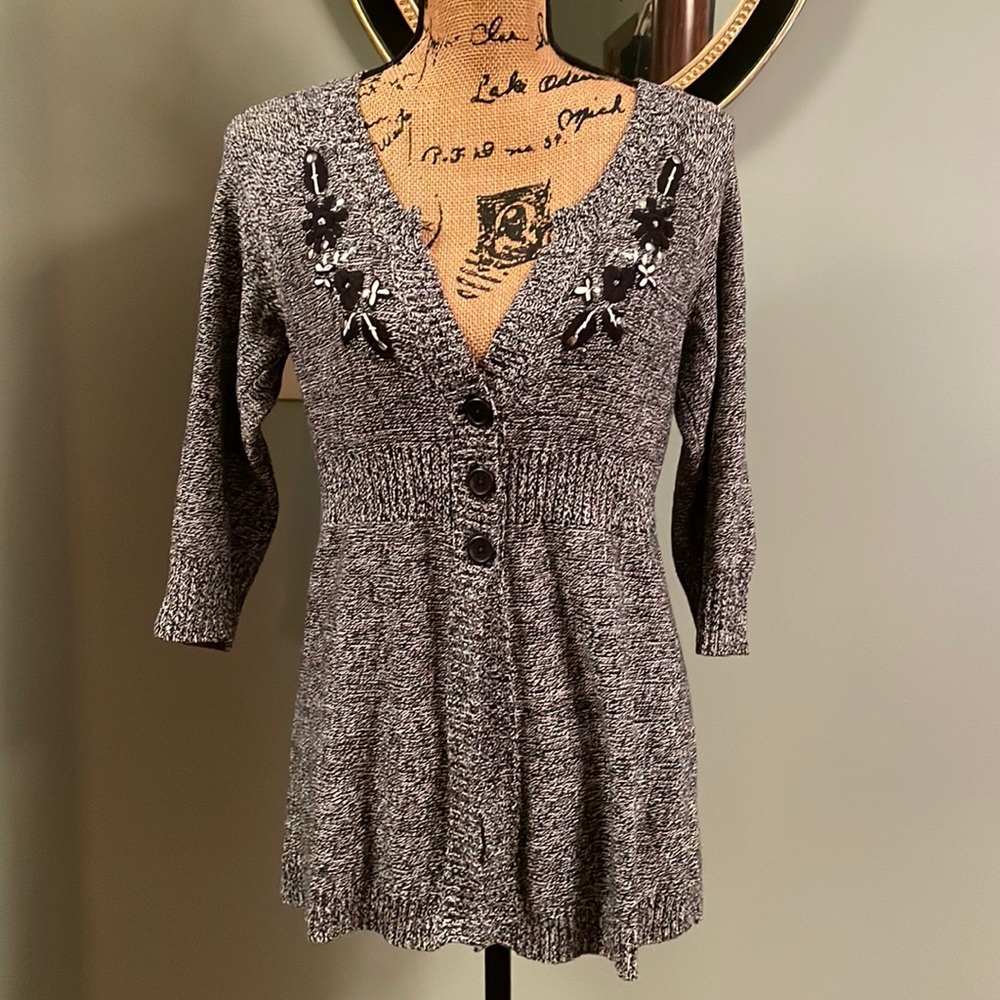 DKNY Jeans cardigan size small.
